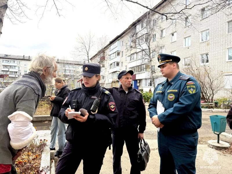Названа причина пожара в пятиэтажке по ул. Пионерской в Биробиджане Названа причина пожара в пятиэтажке по ул. Пионерской в Биробиджане