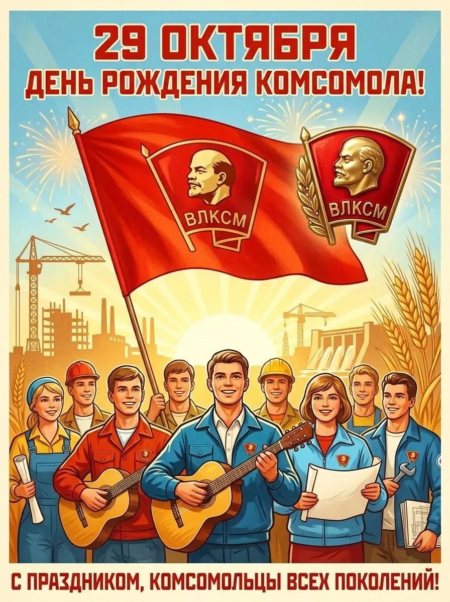 С днем рождения, комсомол!